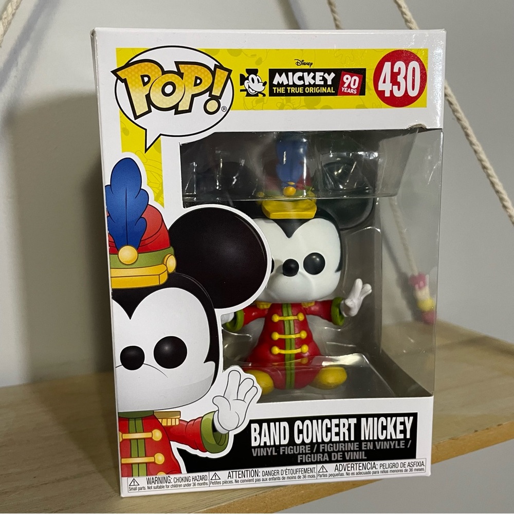 Band Concert Mickey Mouse Funko Pop‎ Vinyl Figure #430